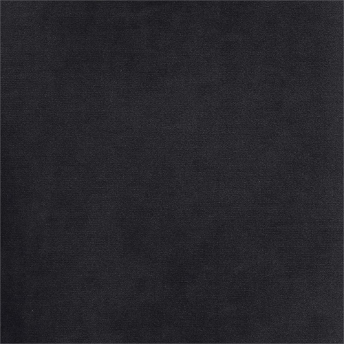 HomePop Modern Wood and Velvet Tufted Ottoman in Black Finish