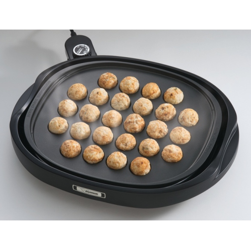 Refurbished - Zojirushi Indoor Electric Grill EB-CC15, 12.5'' x 9'', Brown