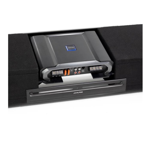 Alpine R2-DB8V-TRK Halo R-Series 8" boîtier de subwoofer à double port avec deux subwoofers de 8" R2-Series - Boîtier de subwoofer préchargé pour