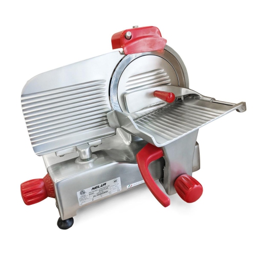 Nella 9" Manual Gravity Feed Food Slicer - 1/4 hp - N823E-PLUS