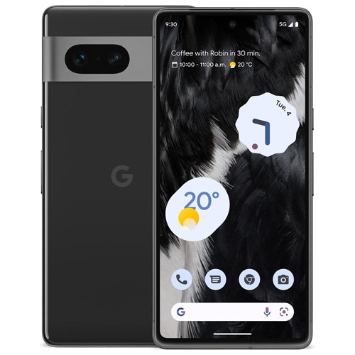 Google Pixel 7 128GB Obsidian Unlocked Best Buy Canada