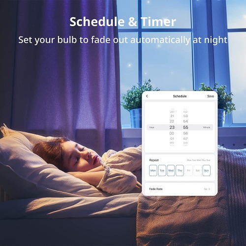 SwitchBot E26 Smart LED Light Bulb |Multi-Colour, WiFi & Bluetooth Bulb Works with Alexa&Google, 10W 800lms Equals 60W Bulb, 2.4GHz Only, No Hub