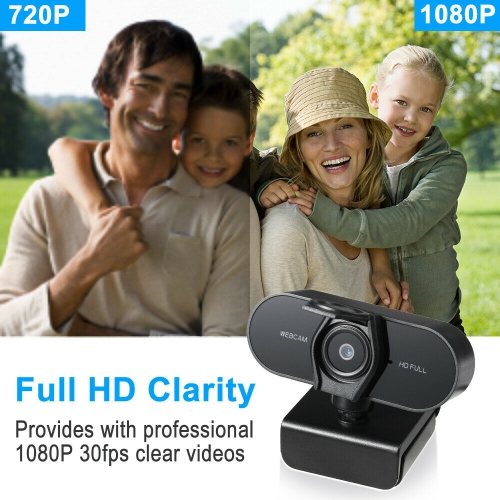 YELLOW-PRICE  Fhd 1080P/30Fps Video Calling, Clear Stereo Audio Webcam for Skype, Zoom, Facetime
