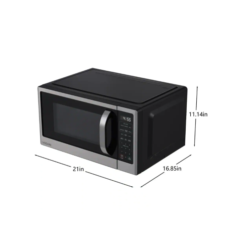 Vissani 1.1 cu. ft. Countertop Microwave in Fingerprint Resistant