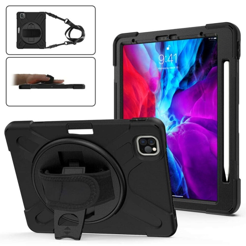 YELLOW-PRICE  Case With Pencil Holder & Shoulder/hand Strap & Kickstand for Ipad Pro 11" 2020