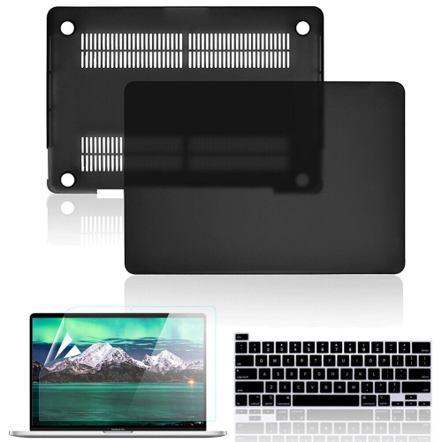 2019 MacBook Pro 16 A2141 Rubberized Hard Case& Keyboard Cover& Screen Protector
