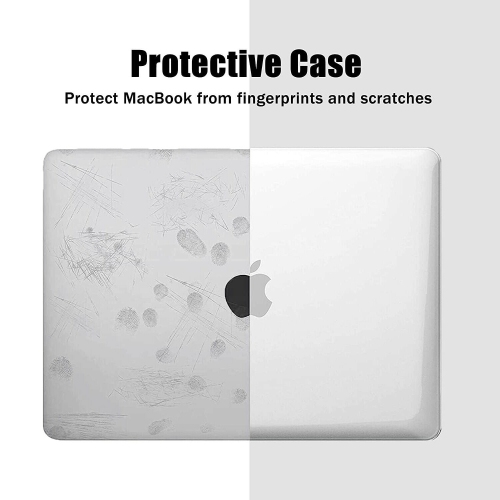 [Crystal Clear] Hard PC Case Cover for MacBook Pro 16 inch 2021 A2485 M1 Pro/Max