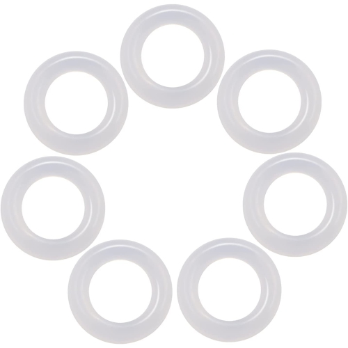 120Pcs Rubber O-Ring Switch Dampeners Keycap white For Cherry MX Key Switch Keyboards Dampers