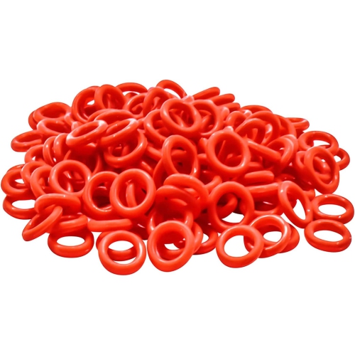 120Pcs Rubber O-Ring Switch Dampeners Keycap red For Cherry MX Key Switch Keyboards Dampers