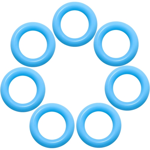 120Pcs Rubber O-Ring Switch Dampeners Keycap sky blue For Cherry MX Key Switch Keyboards Dampers