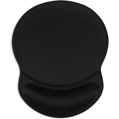 DOLAER  Mouse Pad, Ergonomic Mouse Pad w Gel Wrist Rest Support, Gaming Mouse Pad w Lycra Cloth, Non-Slip Pu Base for Computer, Laptop, PC, Home