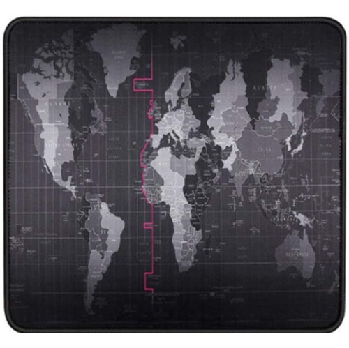 RGB Large Gaming Mouse Pad World Map Mousepad Computer Mouse Mat Anti ...