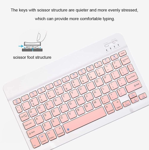 Rechargeable Bluetooth Keyboard and Mouse Combo Ultra-Slim Portable Compact Wireless Mouse Keyboard Set for Android Windows Tablet Cell Phone iPhone