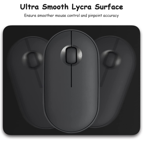 Mouse Pad, Small Mouse Pad 5 x 6 Inch with Non-Slip Rubber Base, Waterproof Mouse Mat, Mini Mouse Pad for Women Kids Men Wireless Mouse Laptops