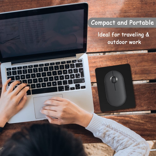 Mouse Pad, Small Mouse Pad 5 x 6 Inch with Non-Slip Rubber Base, Waterproof Mouse Mat, Mini Mouse Pad for Women Kids Men Wireless Mouse Laptops