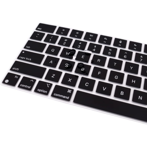 Compatible avec le MacBook Pro de 14 po et 16 po et le MacBook Air de 13.6  po Couverture-clavier 2021 2022 souple en silicone pour Mac Book M1 Pro/M1  Max/M2, modèle A2442/A248