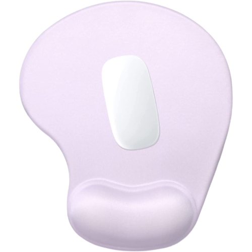 Image 1 de 6.. Ergonomic Mouse Pad with Wrist Rest Support, Gel Mouse Pads with Non-Slip PU Base, Pain Relief Memory Foam Mousepad for Laptop PC, Cute Office