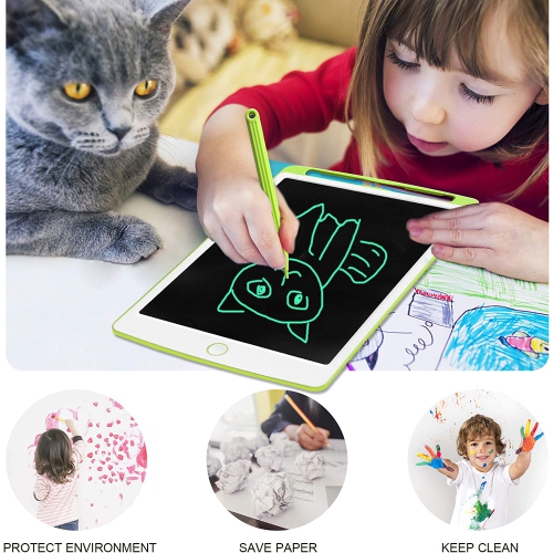 LCD Writing Tablet with Stylus, 8.5 Inch Mini Doodle Board for Toddlers Kids(+3years), Portable Erasable Drawing Board for Kids, Electronic Learning