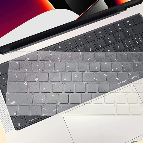 Premium Keyboard Cover Skin Ultra Thin for 2023 MacBook Air 15" M2, 2022 MacBook Air 13.6" M2 (A2681), 2023-2021 MacBook Pro 14" 16" M2 M1 (A2779