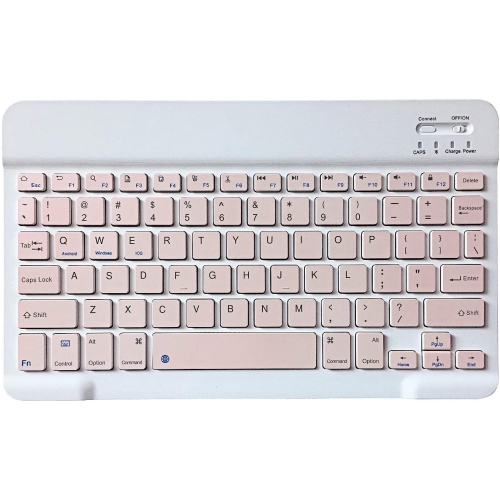 DOLAER  Ultra-Slim Bluetooth Keyboard Portable Rechargeable Wireless Keyboard Compact for Android Windows Tablet Cell Phone Ios Iphone Ipad, Ipad Pro