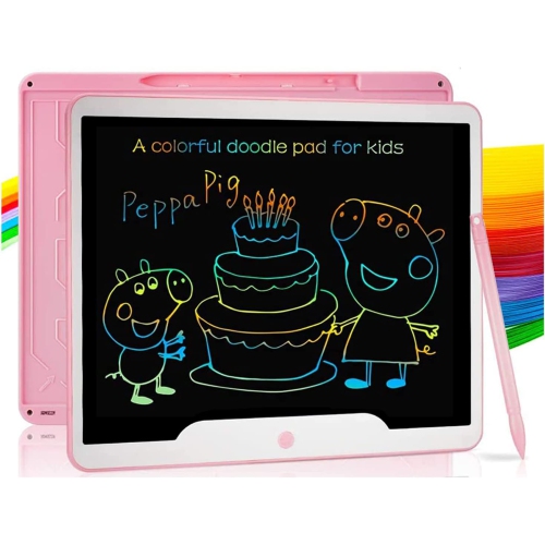 Toys for 3 -12 Year Old Girls Boys, LCD Writing Tablet 15 Inch Doodle Board, Electronic Drawing Tablet Kids Toys, Girls Gifts Toys for 3 4 5 6 7 8 9