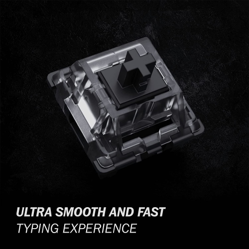 KS-15 Optical Switches for MX Mechanical Gaming Keyboard 60g Force Linear Clear Top RGB Switches for Backlit Keyboard