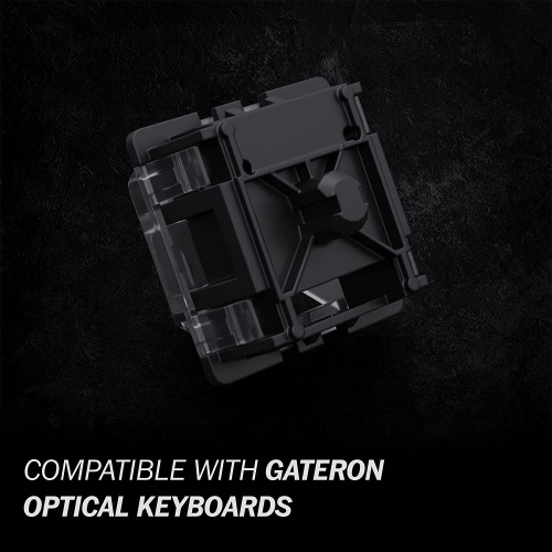 KS-15 Optical Switches for MX Mechanical Gaming Keyboard 60g Force Linear Clear Top RGB Switches for Backlit Keyboard