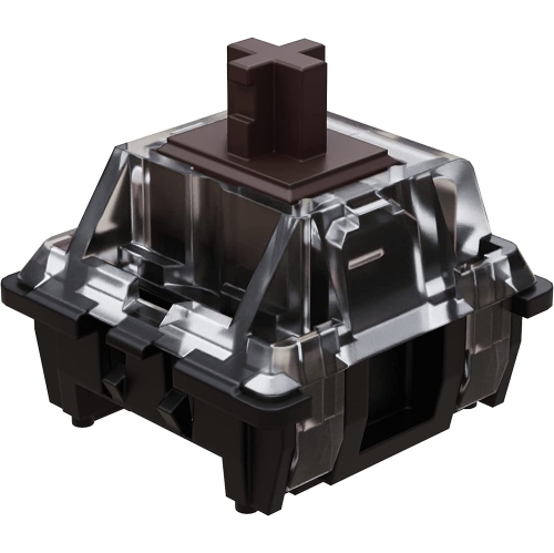 KS-15 Optical Switches for MX Mechanical Gaming Keyboard 55g Force Tactile Clear Top RGB Switches for Backlit Keyboard