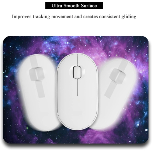 Atufseat Small Mouse Pad, Mini Mouse Pad 6' x 8', Thick Rubber Waterproof Mouse Mat, Cute Mousepad for Women Men Kids Wireless Mouse Mini Laptops