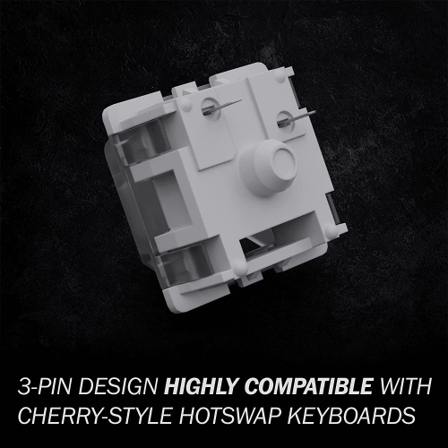 KS-9 RGB Mechanical MX Type Key Switch - Clear top