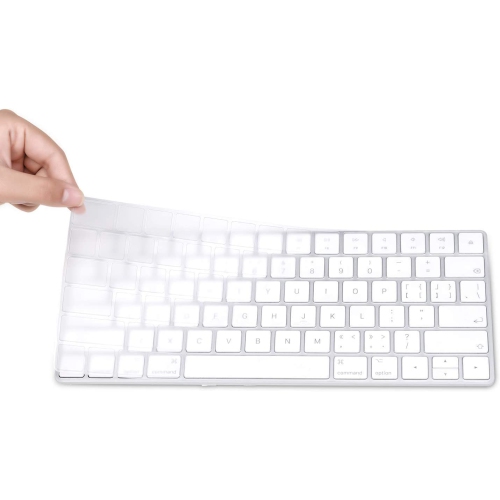 Magic Keyboard Cover Skin Protector, Fit for iMac Magic Keyboard MLA22LL/A A1644 - Clear TPU