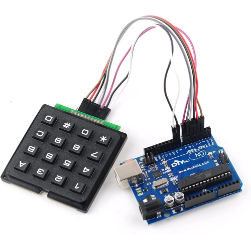 4x4 Matrix Membrane Keypad 16 Key Keyboard Module Array Switch for Arduino UNO R3