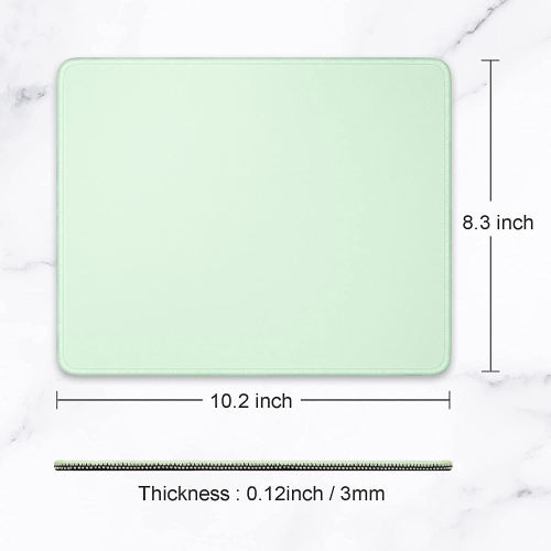 Mouse Pad, Premium-Textured Square Mousepad 10.2 x 8.3 Inch, Stitched Edge Anti-Slip Waterproof Rubber Mouse Mat, Pretty Cute Mouse Pad for Office