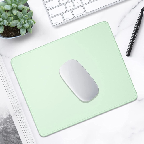 Mouse Pad, Premium-Textured Square Mousepad 10.2 x 8.3 Inch, Stitched Edge Anti-Slip Waterproof Rubber Mouse Mat, Pretty Cute Mouse Pad for Office