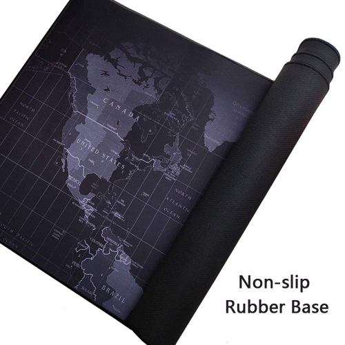Gaming Mouse Pad Large Extended Mouse Mat with Stitched Edge Desk Mat Keyboard Pad for Laptop Computer Desktop PC Gamer Office and Home Non-Slip