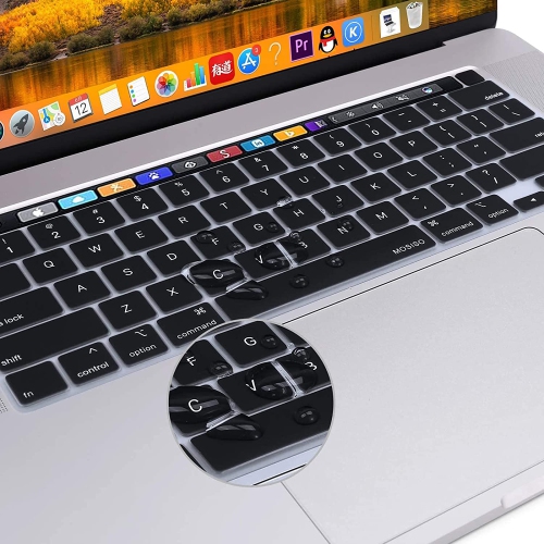 Keyboard Cover Compatible with MacBook Pro 13 inch 2022 M2, 2021 2020 M1 A2338 A2289 A2251&Compatible with MacBook Pro 16 inch 2020 2019 A2141 Touch