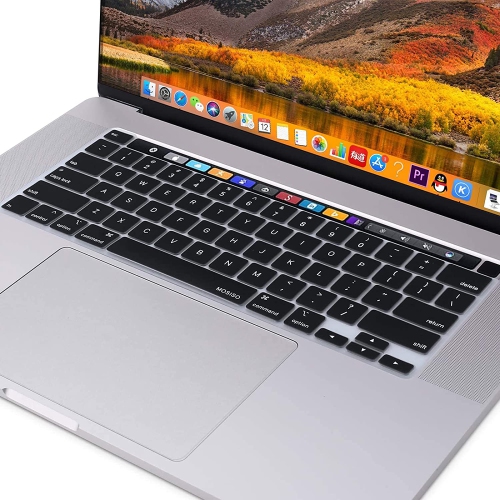 Keyboard Cover Compatible with MacBook Pro 13 inch 2022 M2, 2021 2020 M1 A2338 A2289 A2251&Compatible with MacBook Pro 16 inch 2020 2019 A2141 Touch