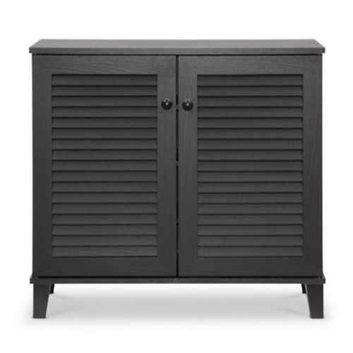 Bowery Hill Shoe Cabinet in Espresso