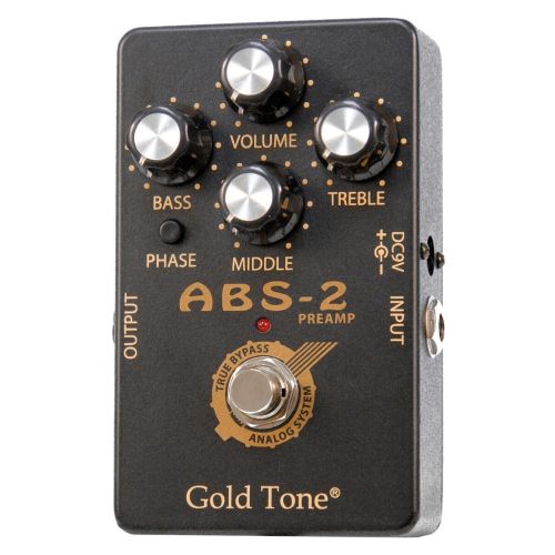 GOLD TONE  Tone Abs-2 Stompbox Preamplifier