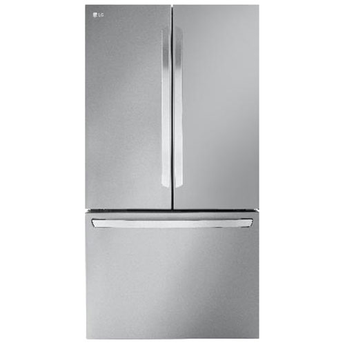 LG 36" 26.5 Cu. Ft. French Door Refrigerator with Water Dispenser - Stainless Steel