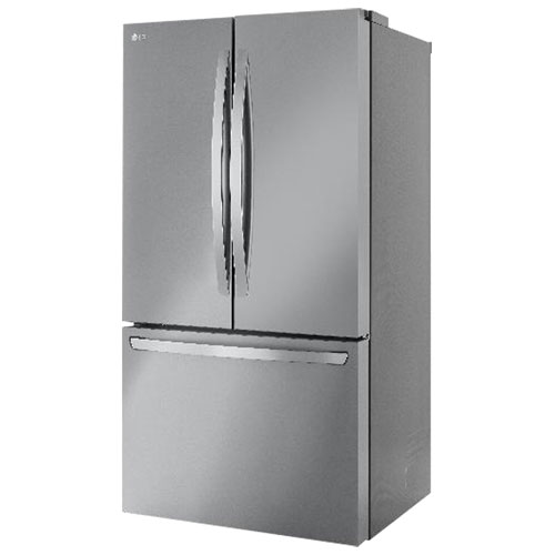 LG 36" 27 cu. ft. Smart Counter-Depth MAX Refrigerator with Internal Water Dispenser (LRFLC2706S) - Stainless Steel