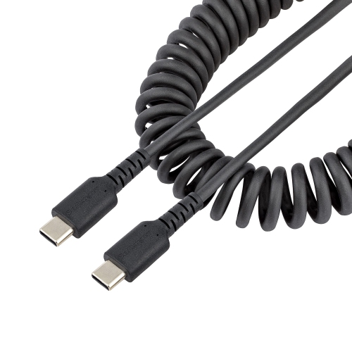 Image 1 of 1.. Startech 3ft USB C Charging Cable - Durable Male to Male USB, Black-(R2CCC-1M-USB-CABLE)