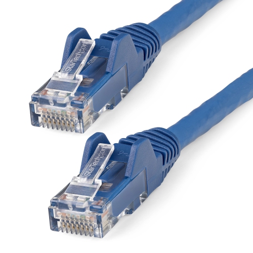 Image 1 de 1.. CÂBLE ETHERNET LSZH CAT6 DE 35 PI STARTECH - BLEU