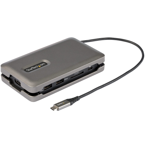 Image 1 de 1.. STARTECH – ADAPTATEUR MULTIPORT USB C AVEC CONCENTRATEUR, HDMI, PD