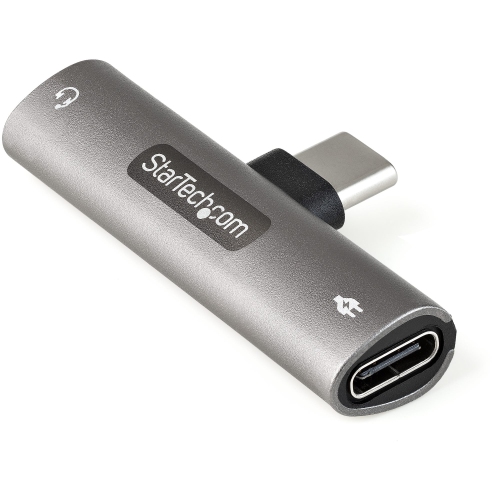 Image 1 of 1.. Startech USB C AUDIO CHARGE ADAPTER 3.5MM JACK/PD