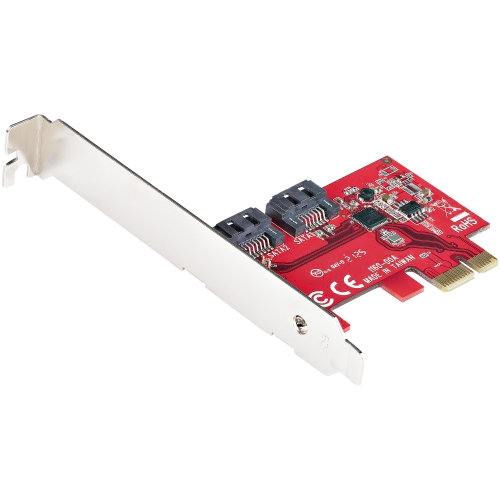 Image 1 of 1.. Startech SATA PCIE CARD, 2 PORTS, 6GBPS, NON-RAID