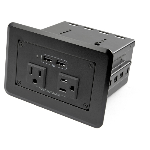 Image 1 of 1.. Startech CONFERENCE TABLE POWER CENTER 2 AC/USB-A