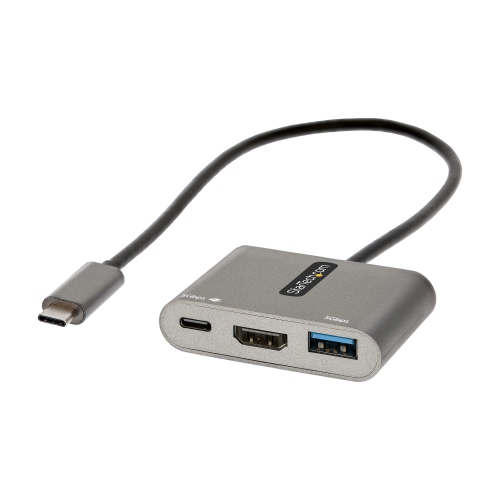 Image 1 de 1.. STARTECH – ADAPTATEUR MULTIPORT USB C, PD, HDMI 4K