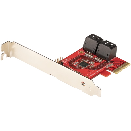 Startech SATA PCIE CARD, 4 PORTS, 6GBPS, NON-RAID