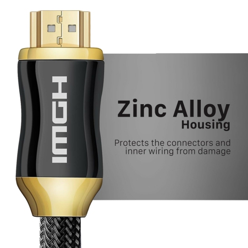 HDMI Cable 15/25/30 Feet- HDMI 2.0 26AWG,CL3 In Wall 4K 3D HDCP 2.2 ARC+Ethernet